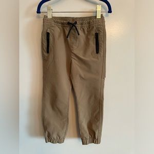 Dry weave fabric jogger pants